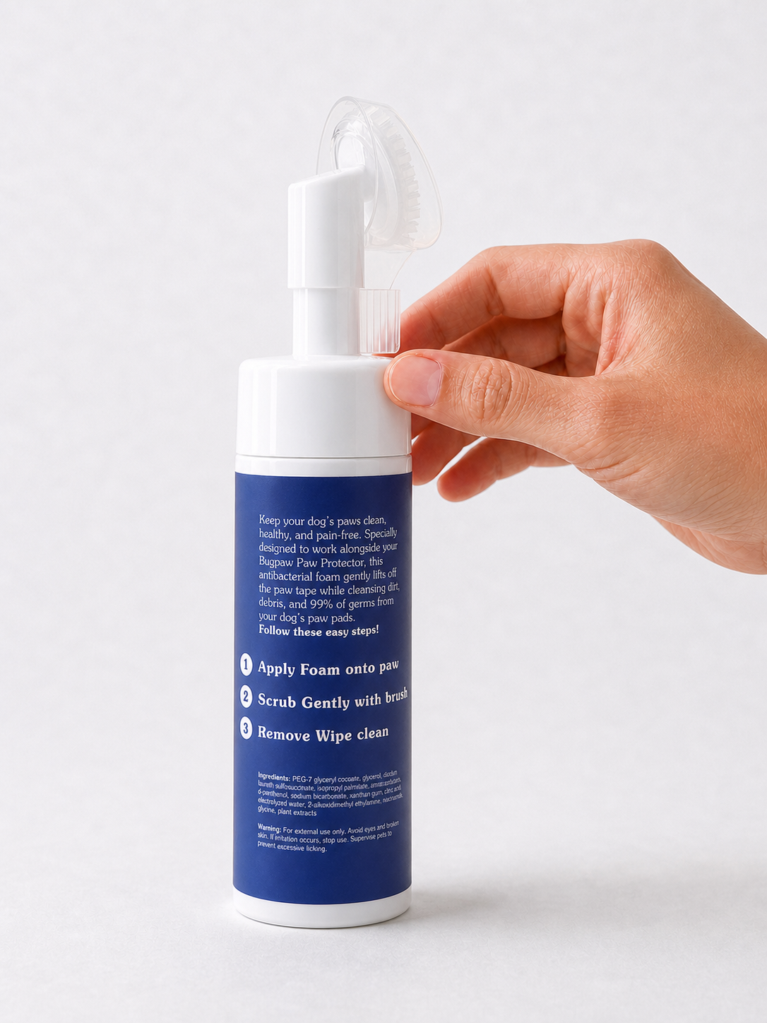 Bugpaws™ Antibacterial Paw Cleansing Foam