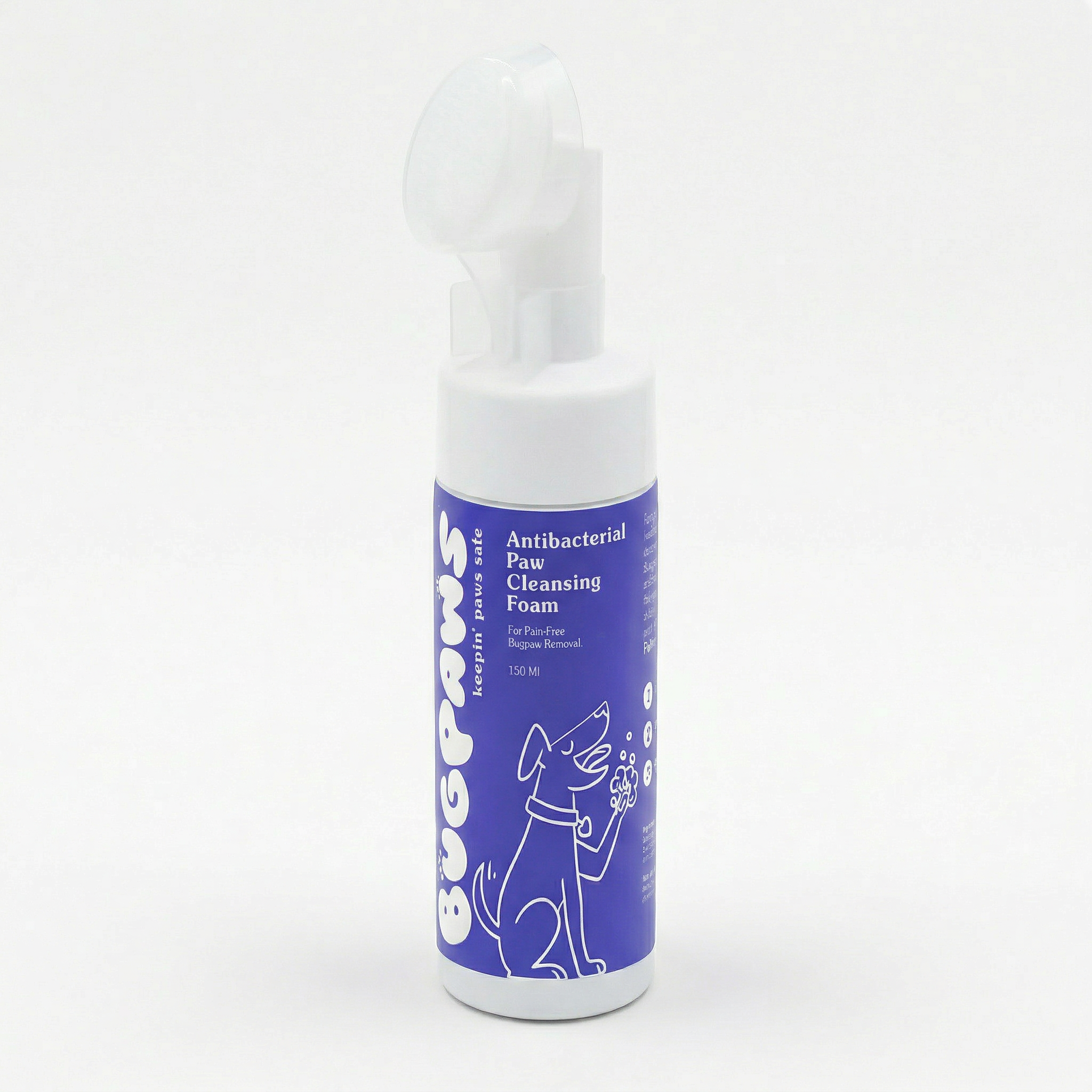 Bugpaws™ Antibacterial Paw Cleansing Foam